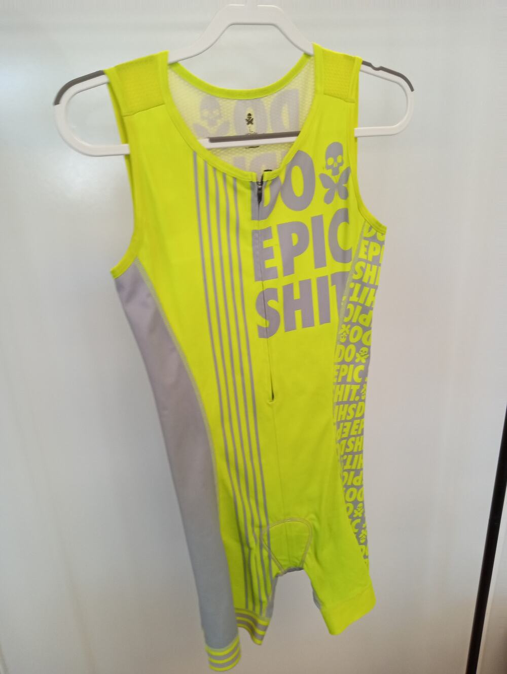 Womens Betty Designs Do Epic Sh*t Brand Sleeveless Triathlon Trisuit 0383